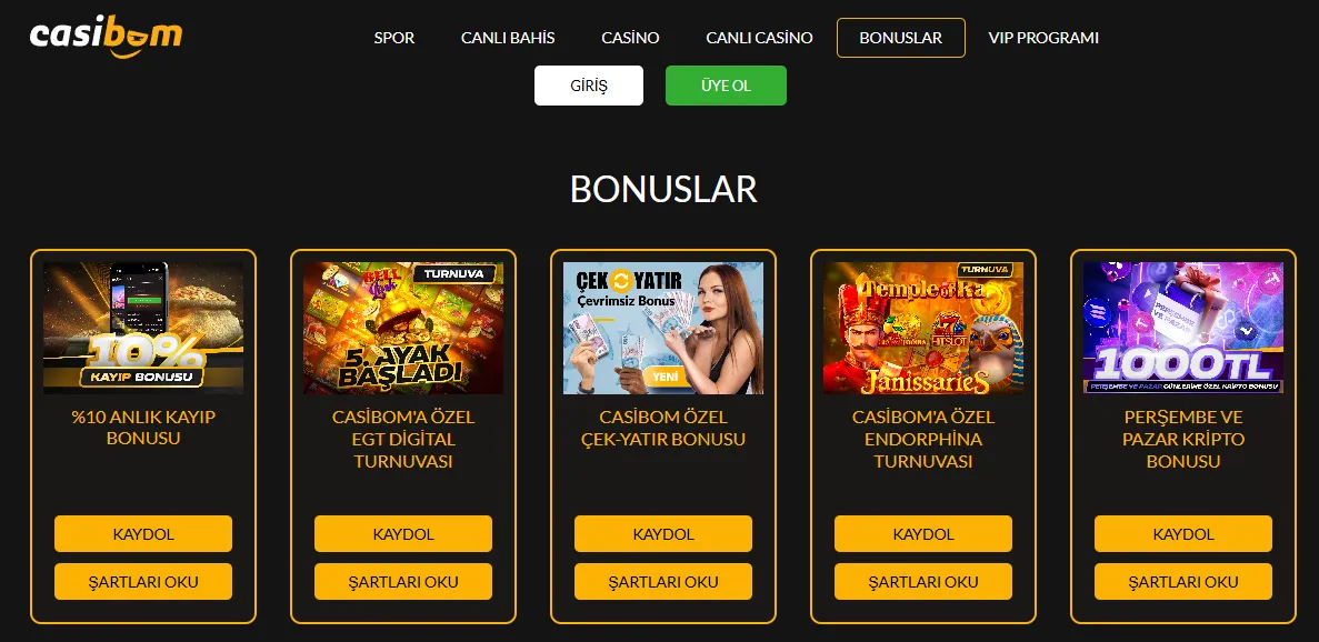 Giriş bonusu veren casino siteleri: şartlar ve çevrim kontrolü